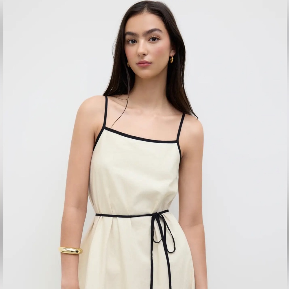 Cider Linen Blend Maxi Dress - Picture 3 of 8